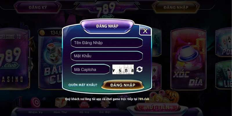 Các bước đăng nhập cho tân thủ